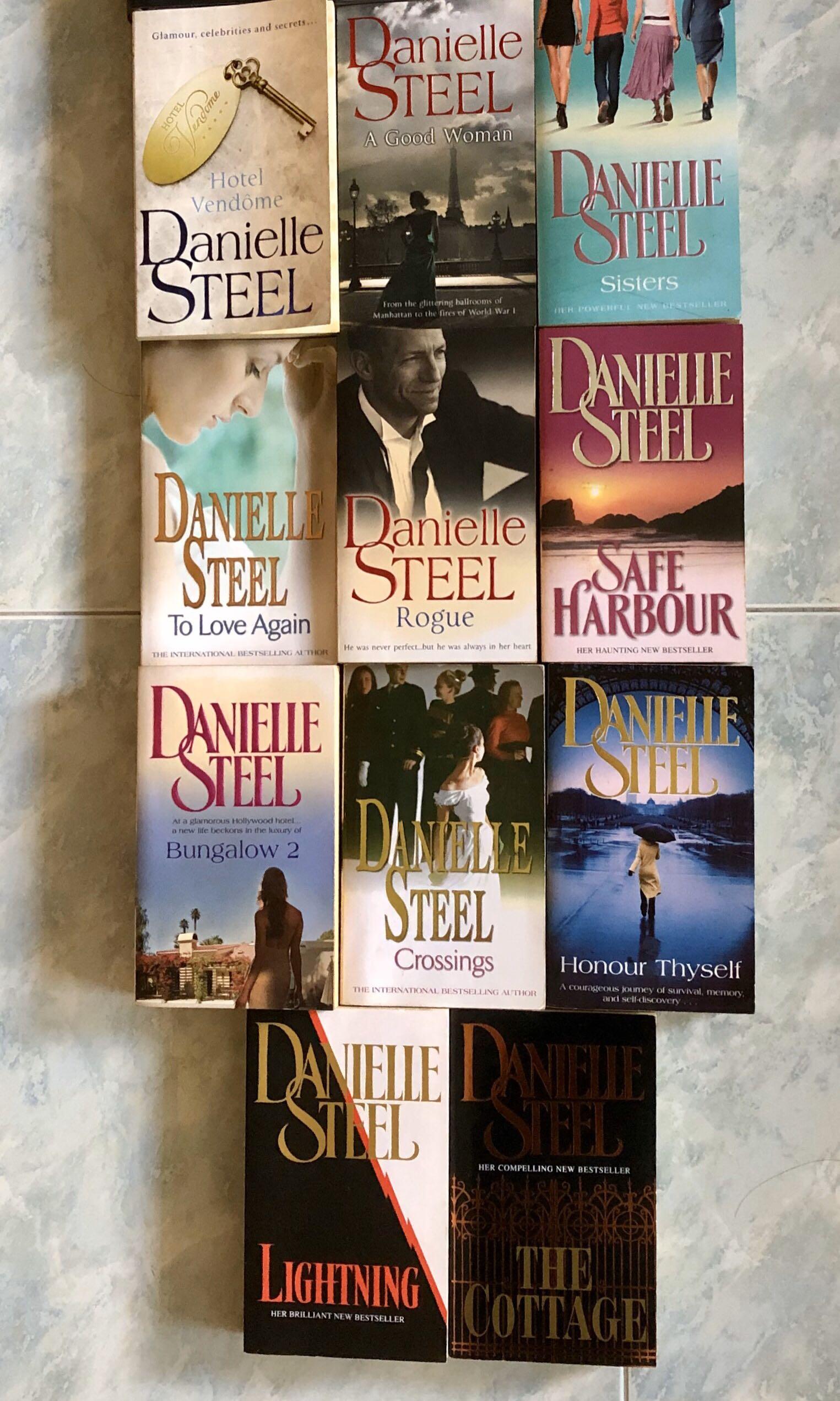 Danielle Steel Novels Books Stationery Fiction On Carousell