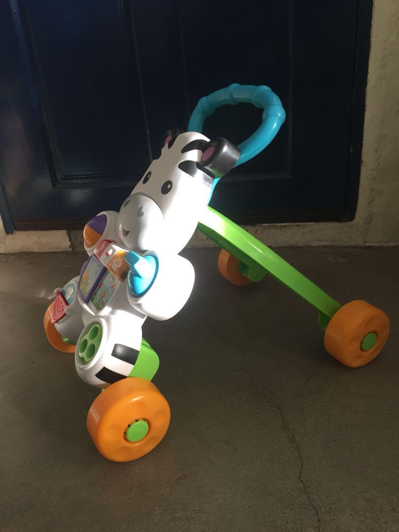 fisher price zebra walker manual