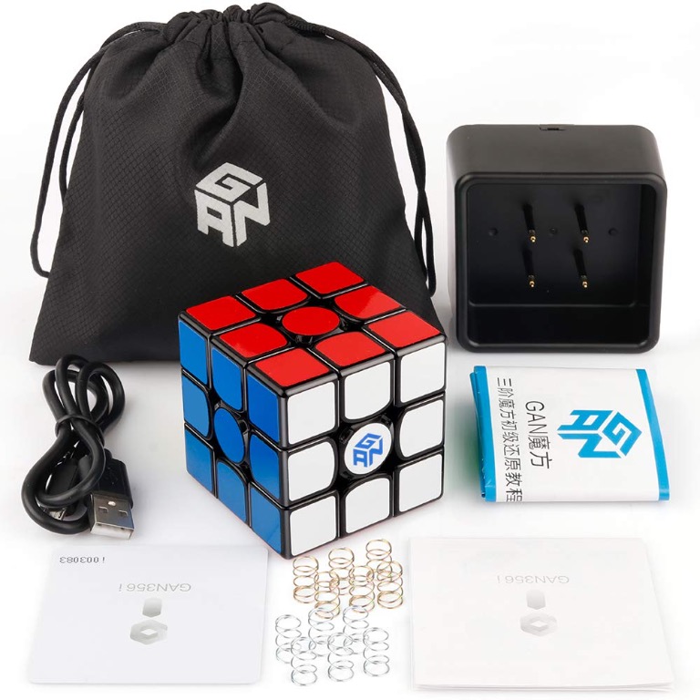 GAN 356i Play 3x3 Speed Cube Magnetic Bluetooth Smart Magic Cube Puzzle 