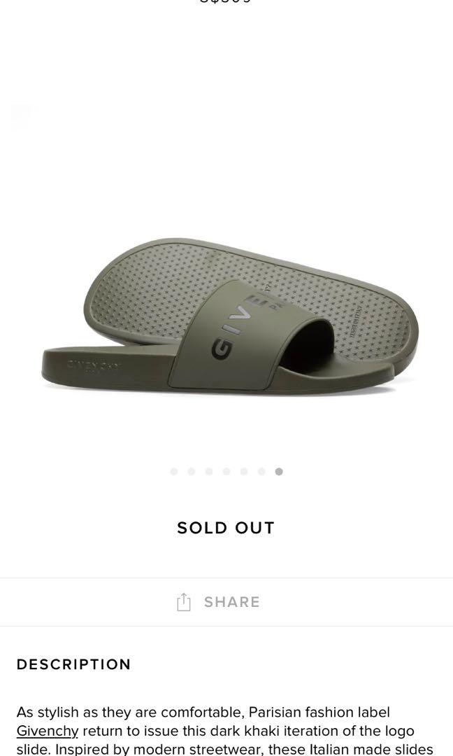 Givenchy slide flat sandals