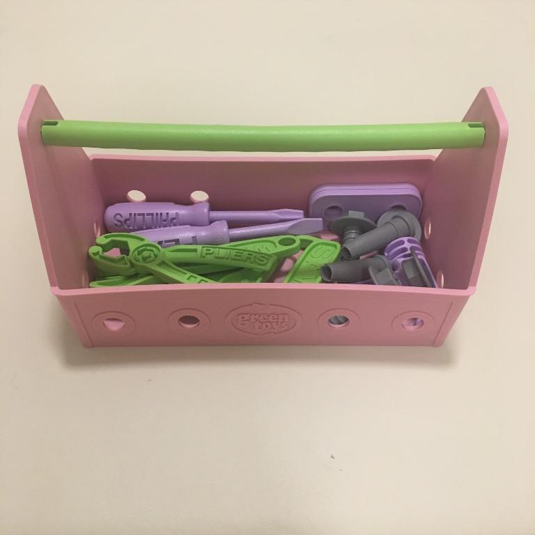 green toys tool set pink