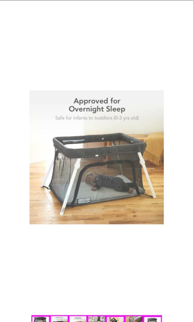 lotus travel crib mattress size