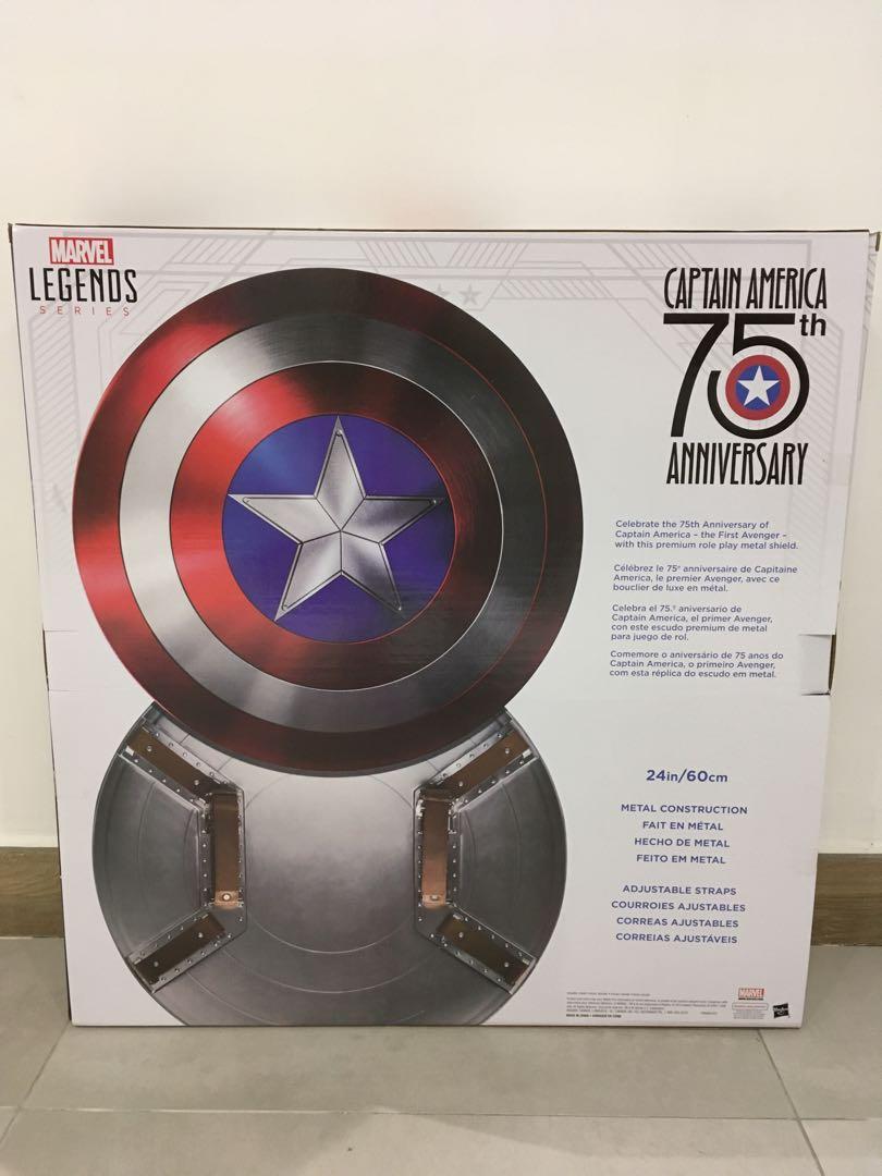 Marvel Legends 75th Anniversary Captain America Metal Shield Shop