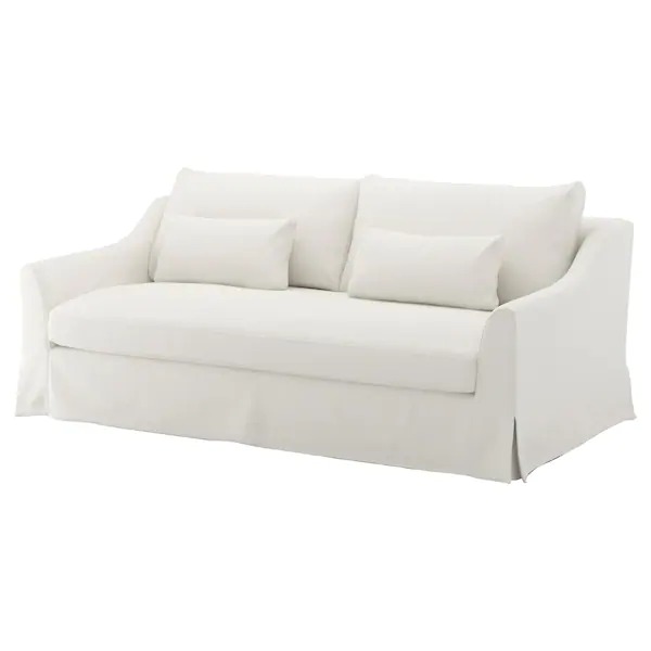 ikea farlov 2 seater SOFA COVER white , Furniture & Home Living