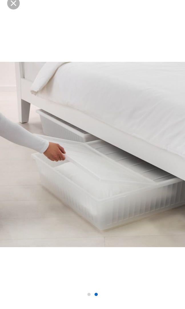 Ikea Storage Container with lid, Furniture, Home Decor, Others on Carousell