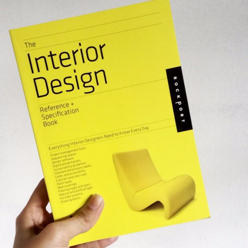Interior Design Reference Specification Book Books Stationery