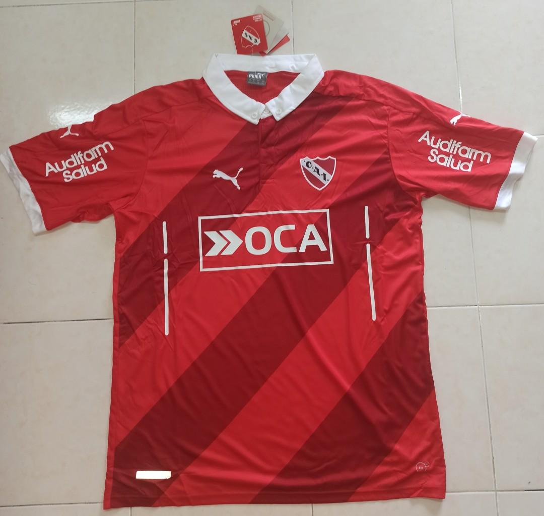 Jersey Club Atletico Independiente Cai Home Kit 2016 Men S Fashion Clothes Tops On Carousell