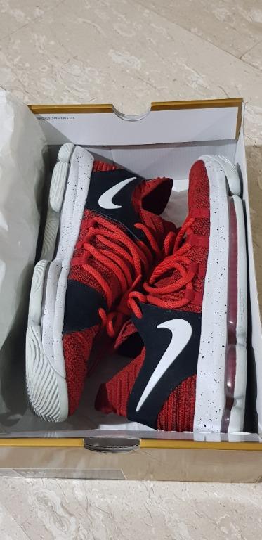 KD 10 University Red Basketball Shoes Women s Fashion Footwear