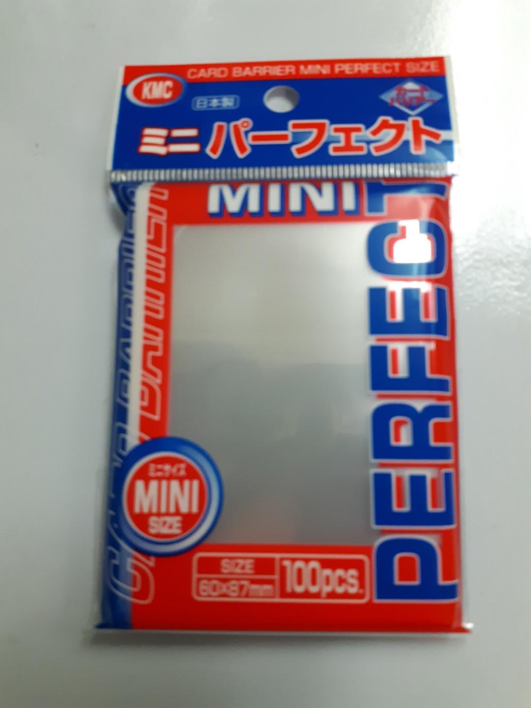 Manicotti KMC Mini Perfect Fit Size 100 Conteggi Yugioh Vanguard