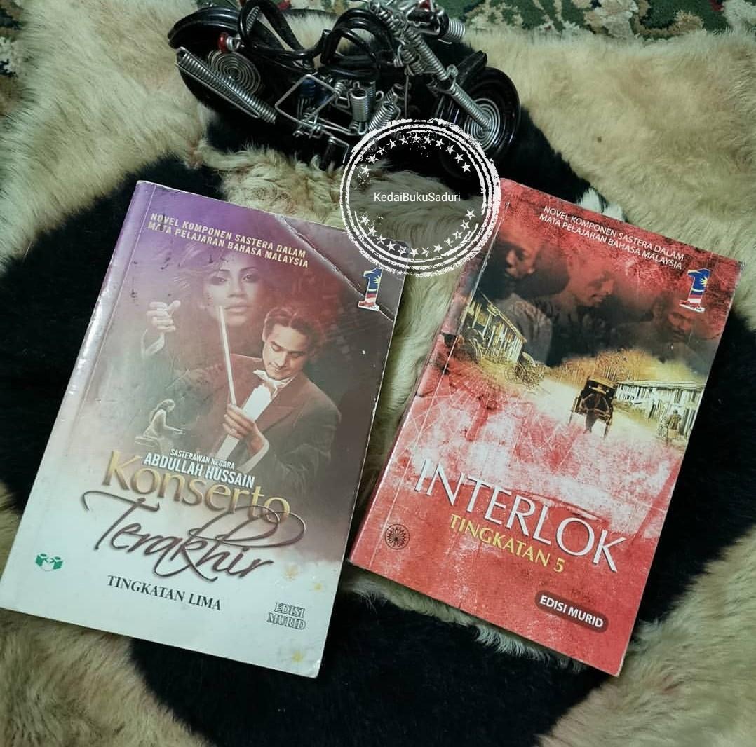 Kombo Konserto Terakhir Interlok Books Stationery Books On Carousell