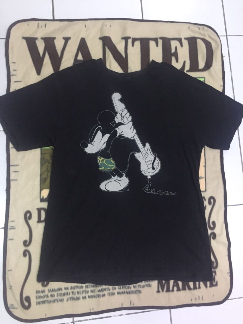 Mickey Mouse Smashing Guitar tshirt not 