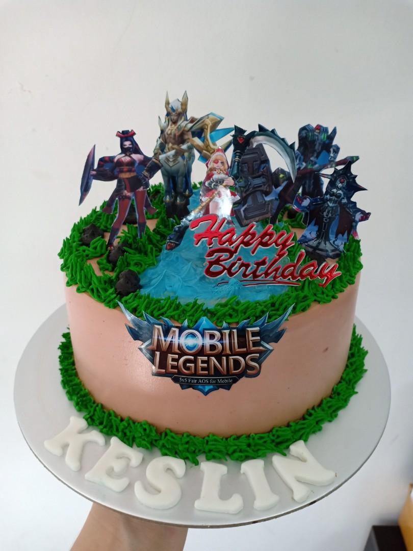 Mobile Legend Birthday Cake Food Drinks Baked Goods On Carousell