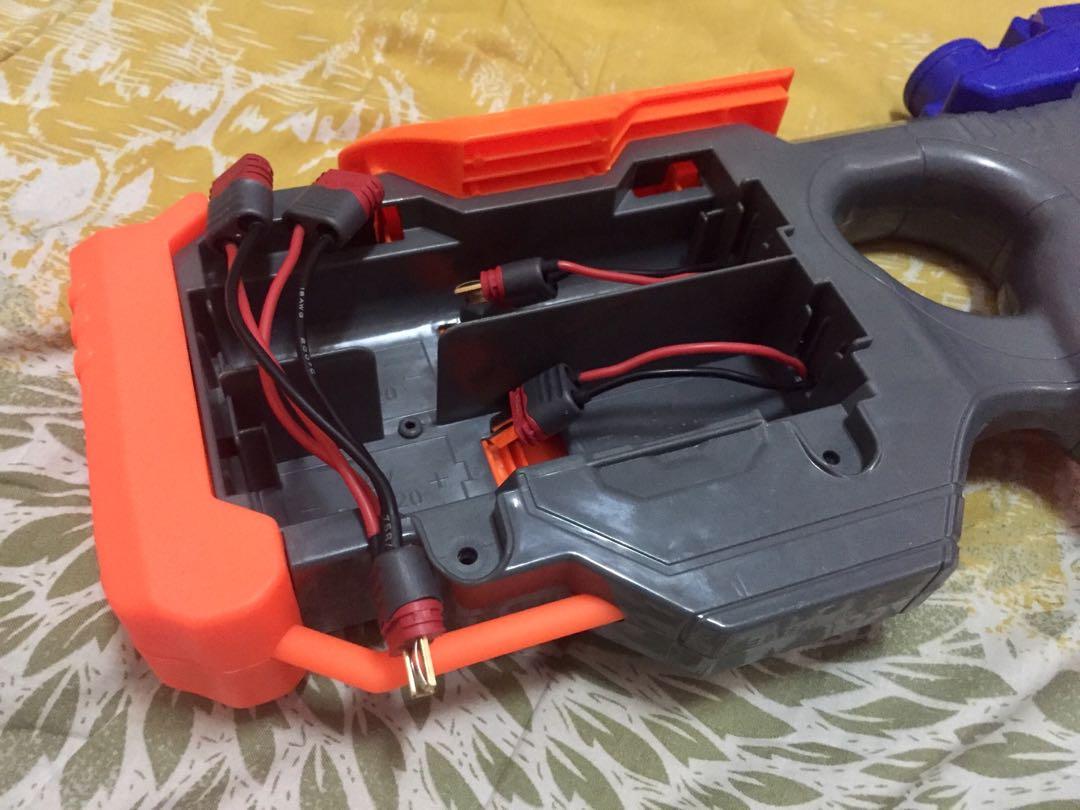 Nerf Hyperfire Shell Mod MODIFIED: NERF HYPERFIRE, Hobbies & Toys, Toys & Games on Carousell