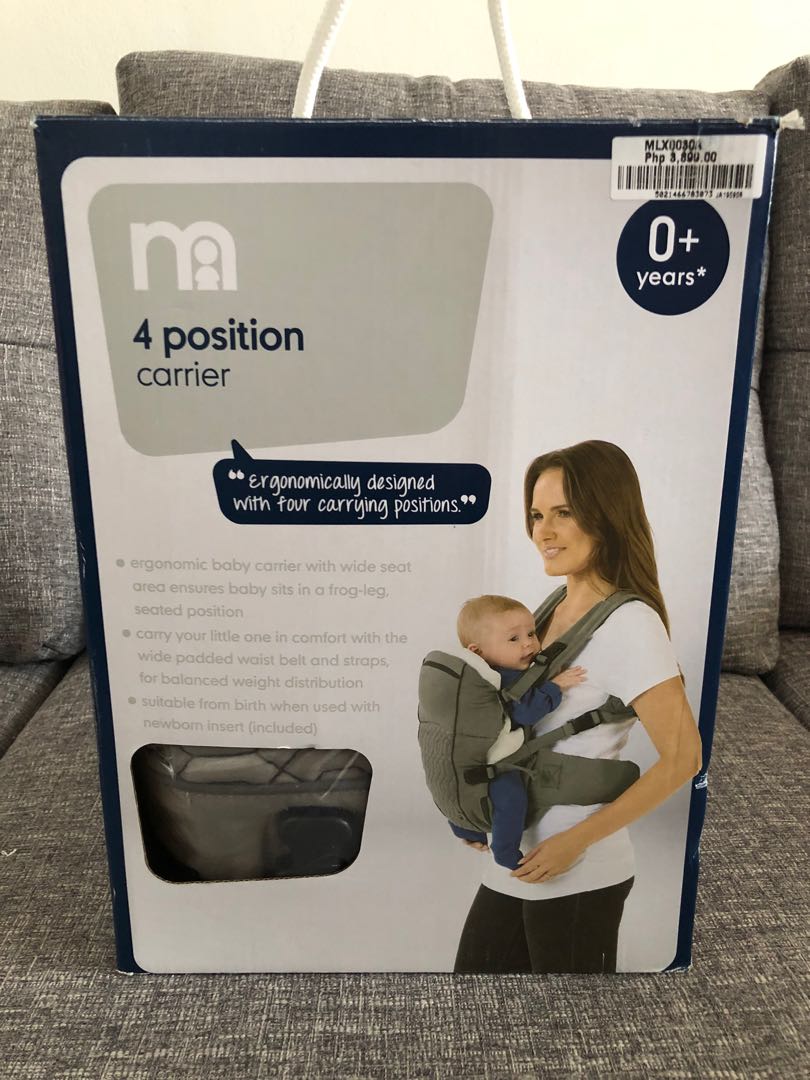 Mothercare 4 in 1 baby carrier discount