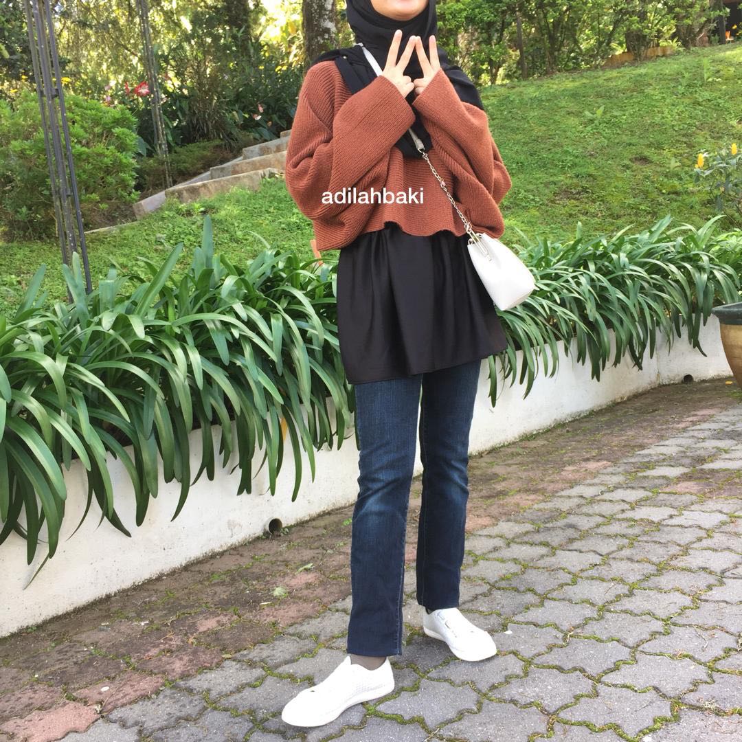 Mini sales skirt muslimah