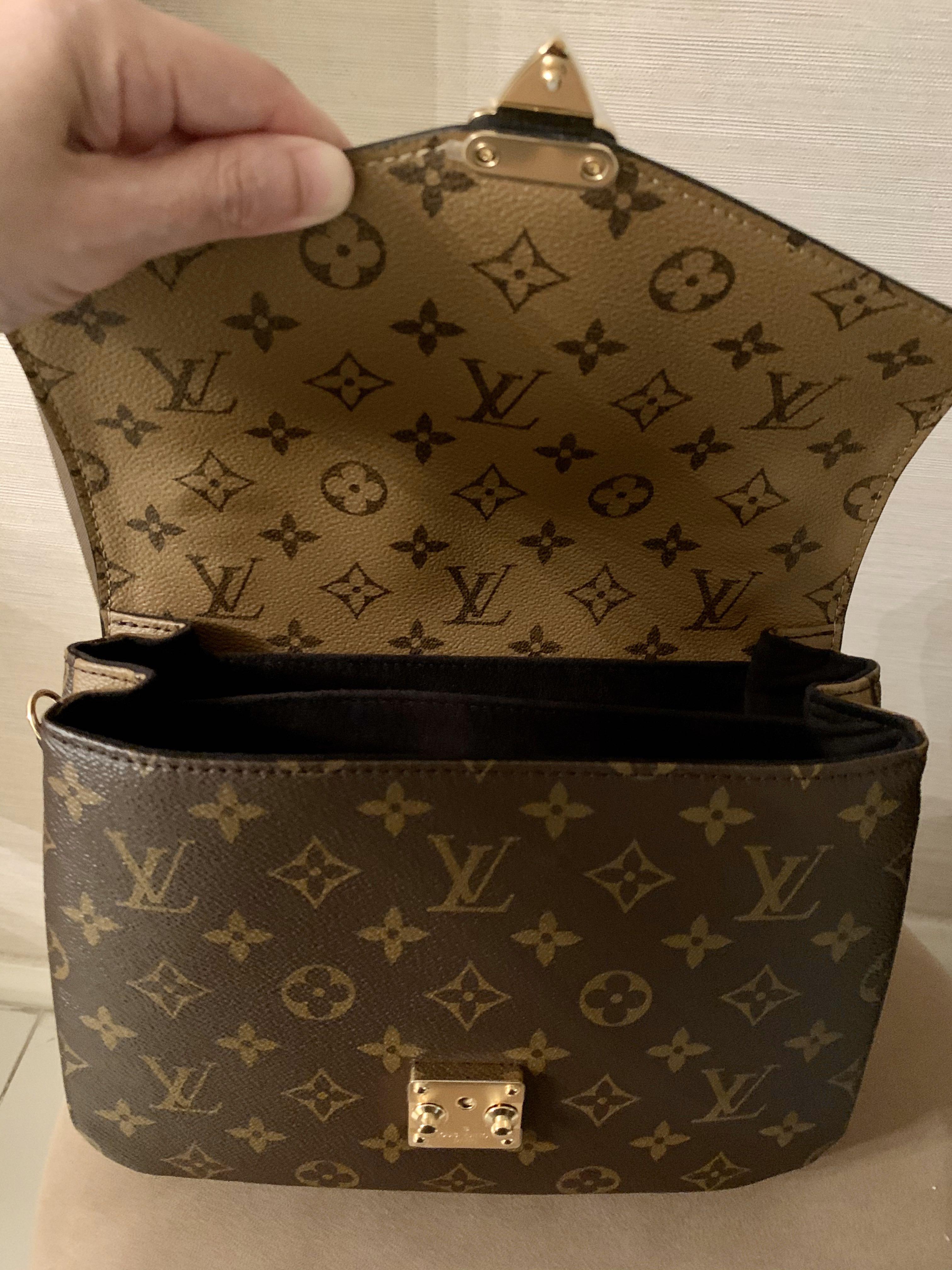 Louis Vuitton Reverse Monogram Pochette Metis Shoulder Bag (SHF