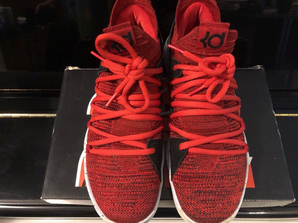 kd red velvet shoes