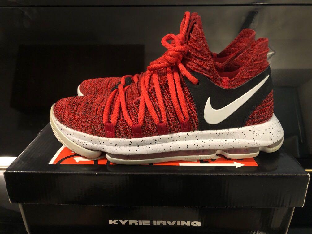 Nike Kd 10 red velvet Men s Fashion Footwear Sneakers on Carousell