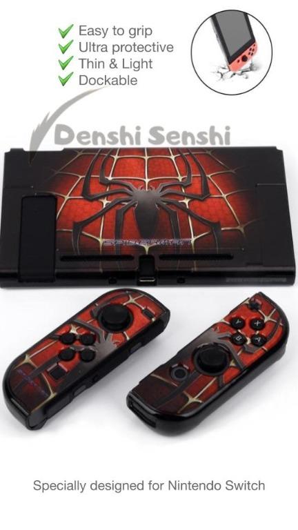 nintendo switch spiderman case