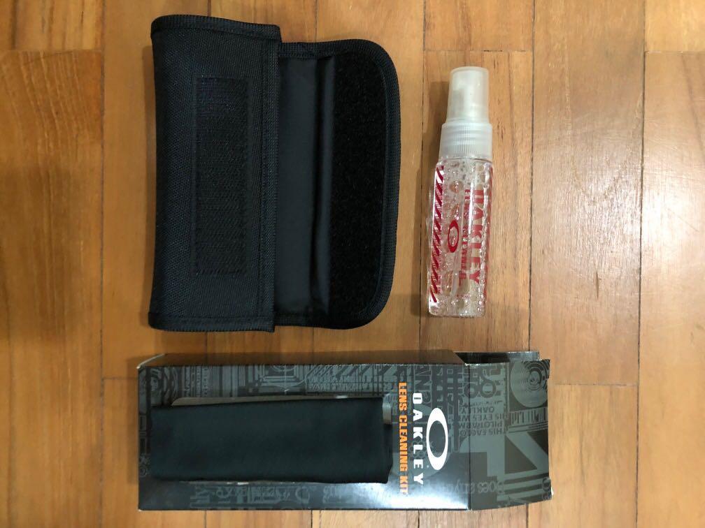 Oakley lens cleaning kit, Men's Fashion, Watches & Accessories, Sunglasses  & Eyewear on Carousell