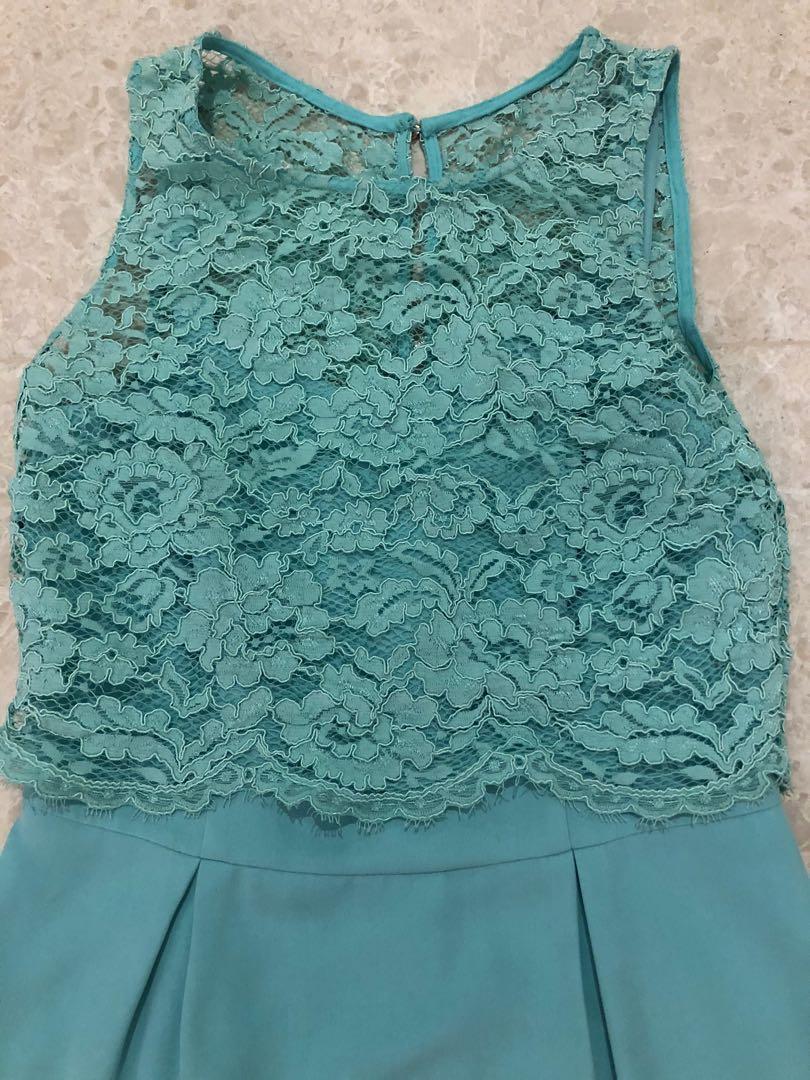 OASIS Green Lace Dress Women s Fashion Dresses Sets Dresses