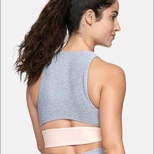 Outdoor voices tri-tone slash back croptop ❤️❤️❤️, Men's Fashion,  Activewear on Carousell