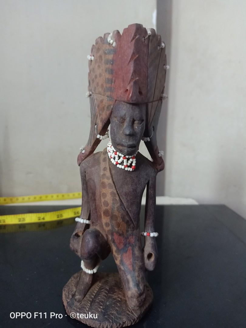 Patung Suku Dayak Antiques Collectibles On Carousell