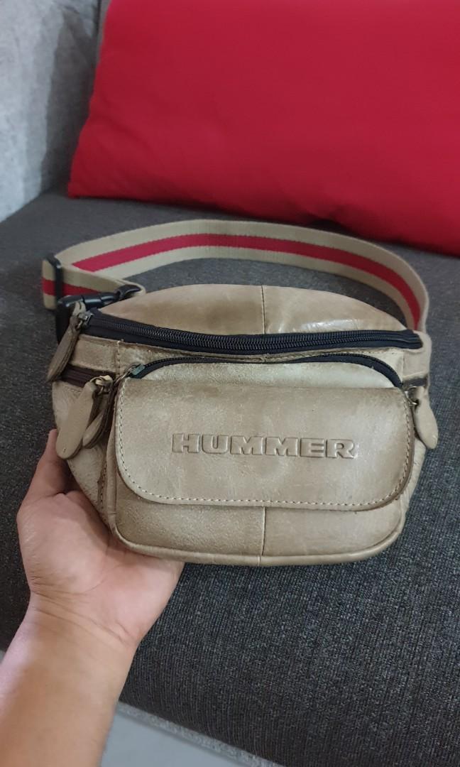 Pouch waist bag Leather Men s Fashion Bags Sling Bags on Carousell