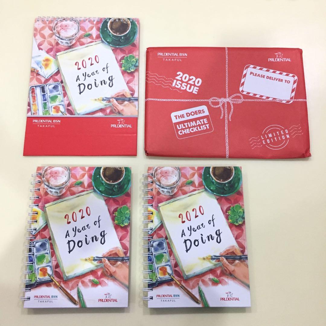 Prudential 2020 Notebooks Calendar Books Stationery Books On Carousell