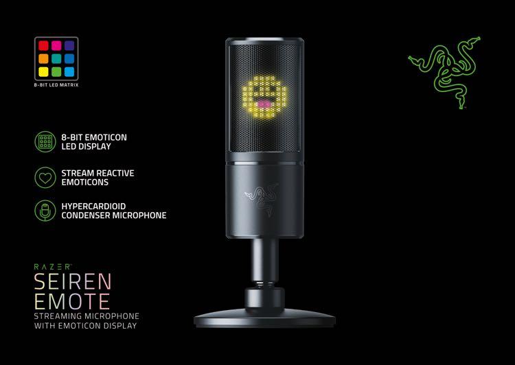 Get Wallpaper Razer Seiren Emote Mic Electronics Others On Carousell For Free