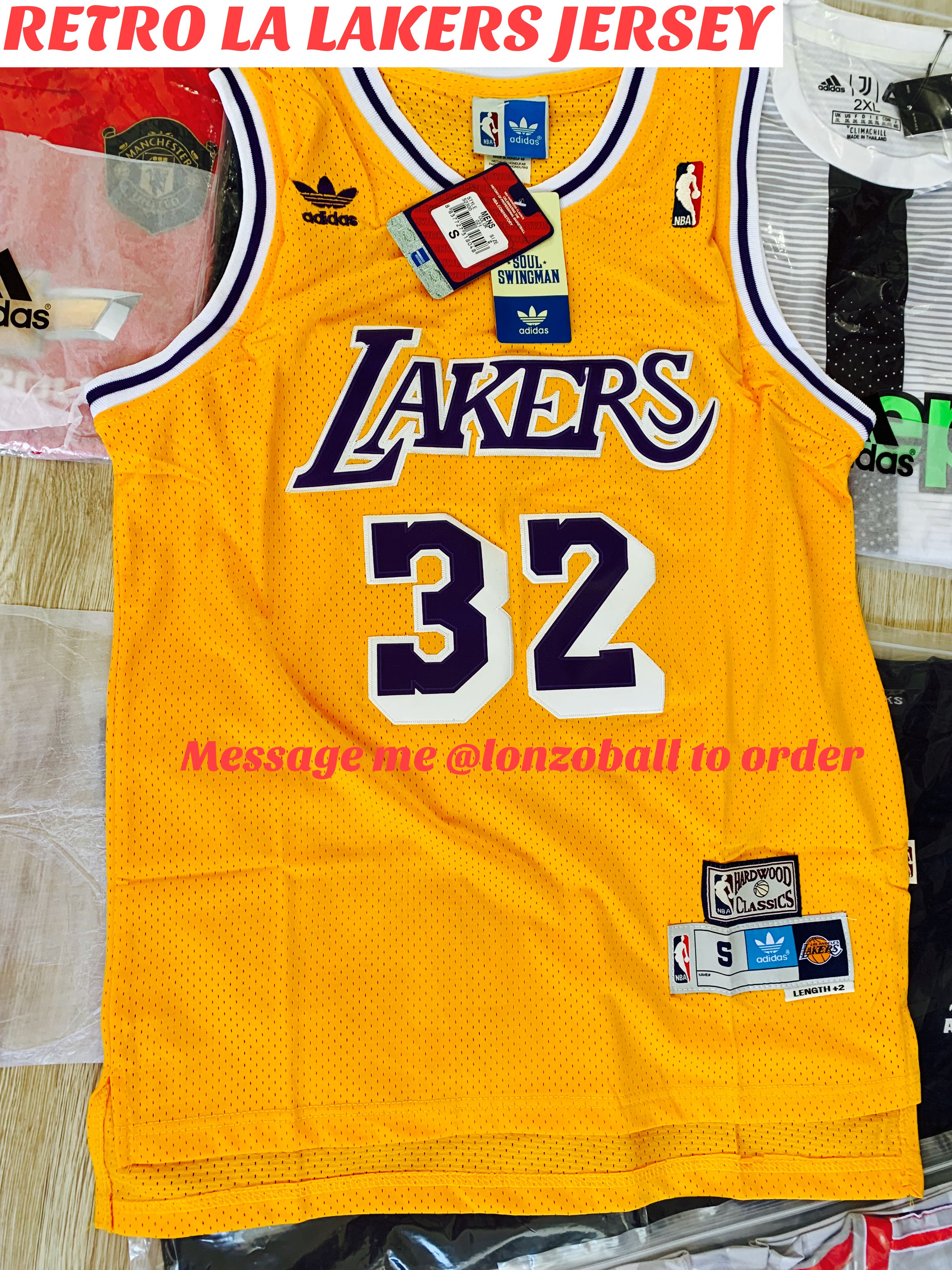 Magic johnson retro jersey deals