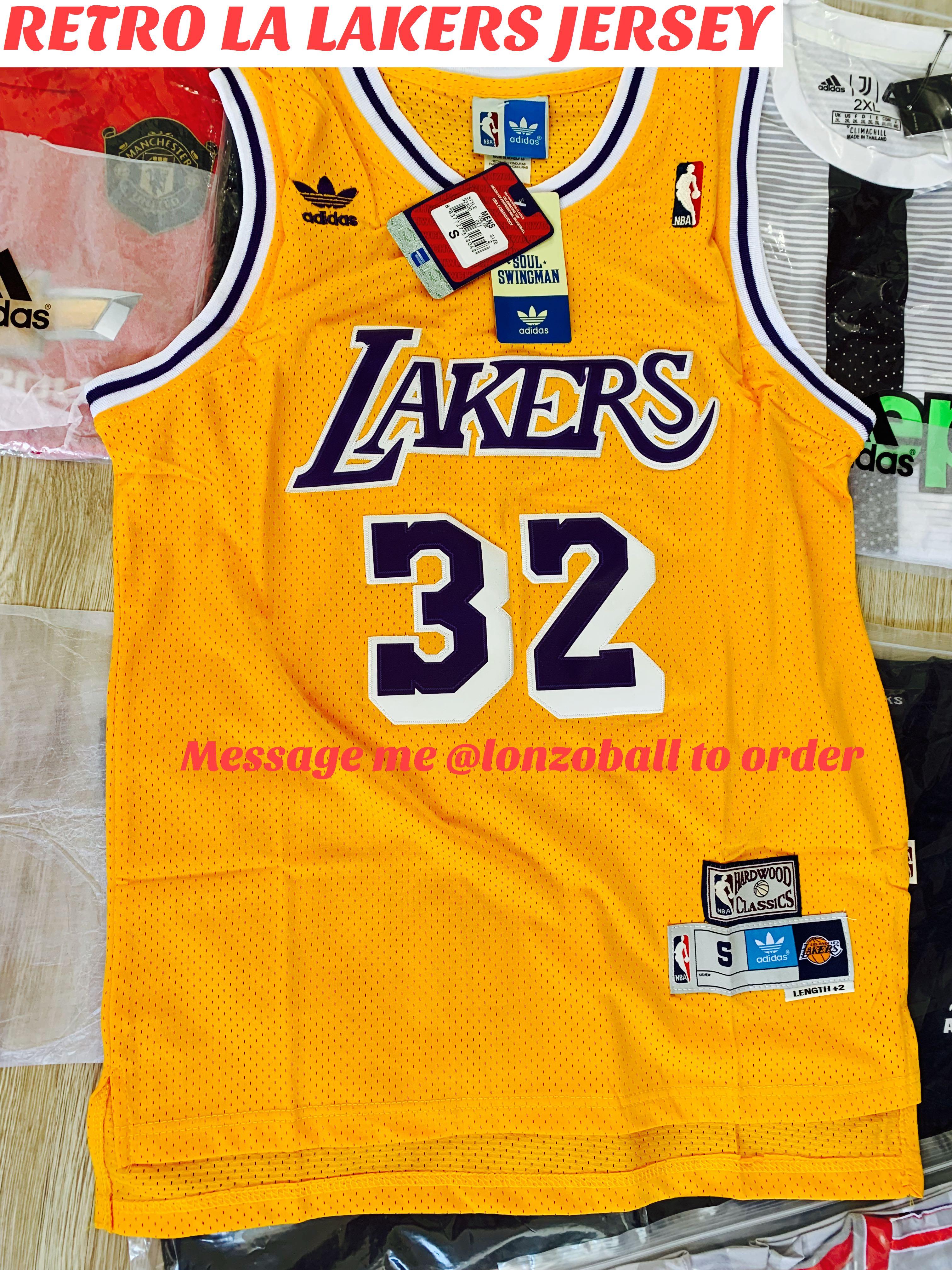 throwback lakers jersey