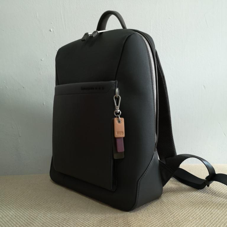 SAMSONITE RED Womens Backpack BRISY M Daily Backpack DARK GREY