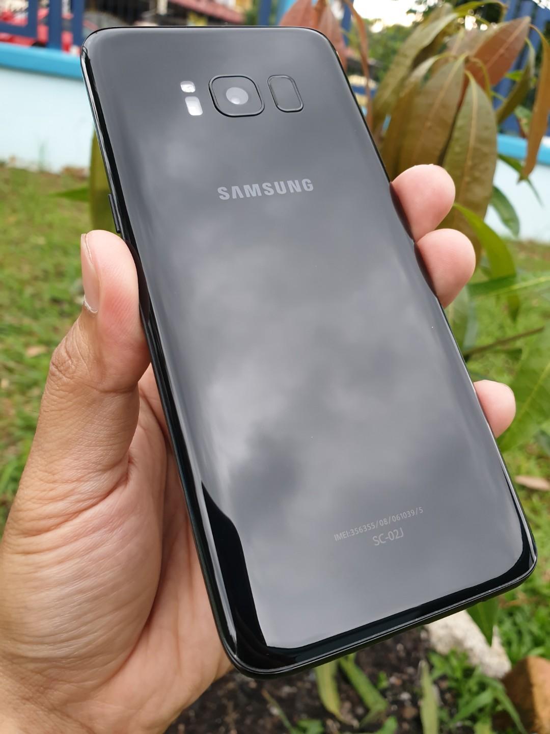 Galaxy S8 Black 64 GB docomo - スマートフォン本体