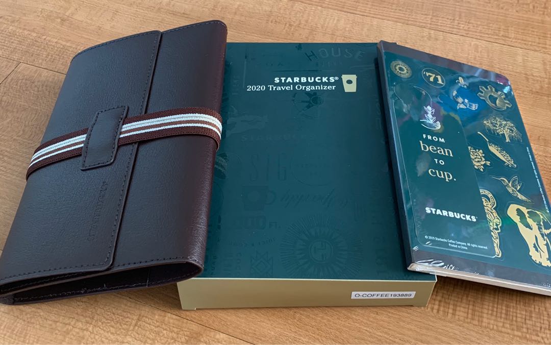 Starbucks Organizer 2020, Hobbies & Toys, Travel, Travel Essentials