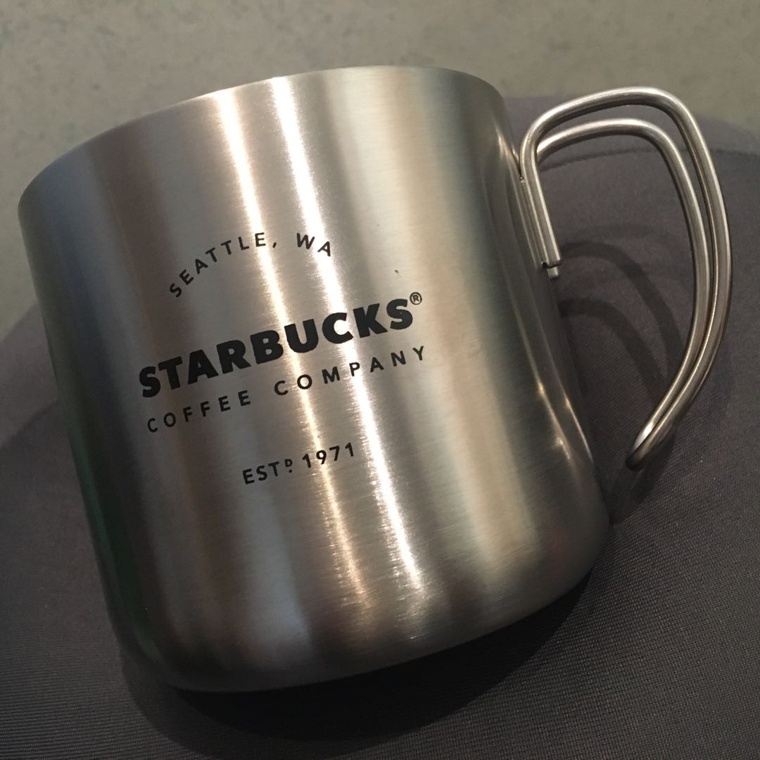 Starbucks Stainless Steel Cup
 Starbucks stainless steel cup Furniture & Home Living Cleaning