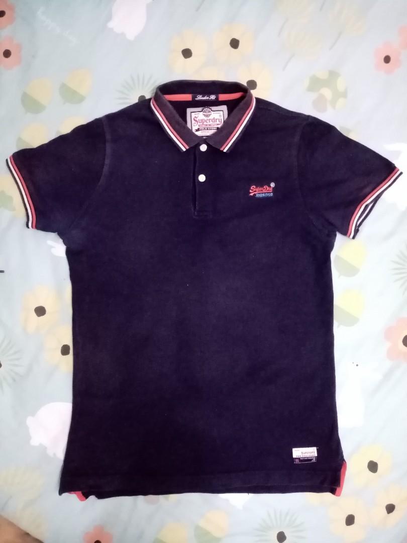 Superdry london fit polo shirt hot sale