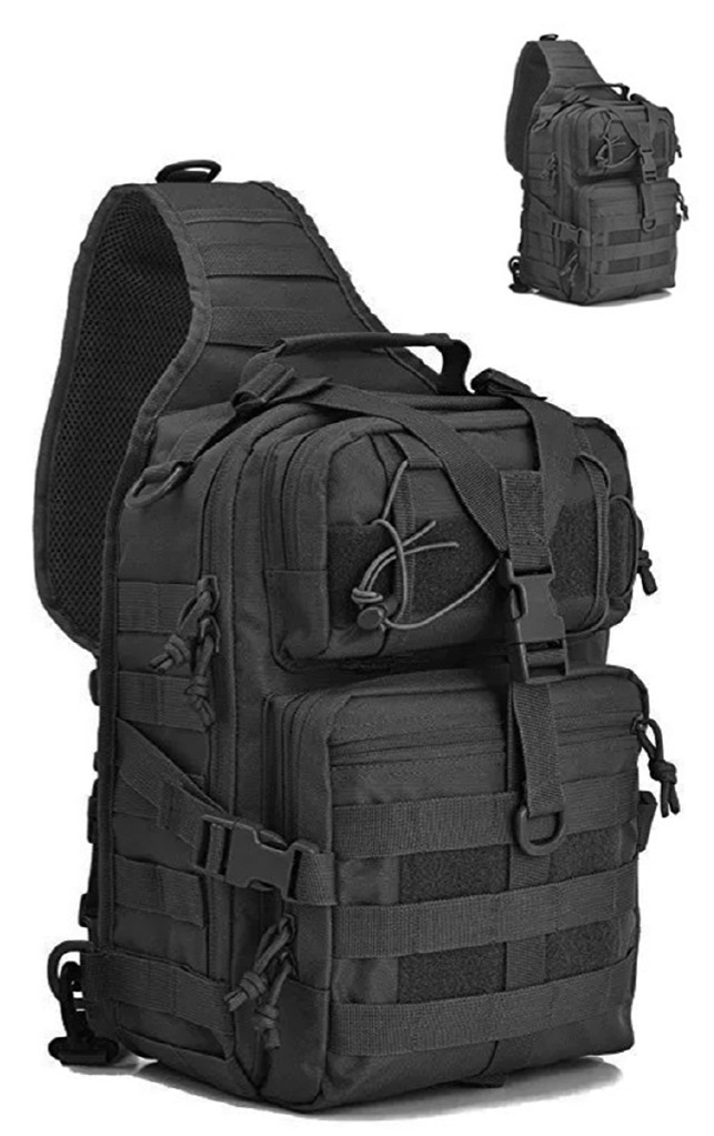 Tactical crossbody sling bag, Men's Fashion, Bags, Sling Bags on Carousell