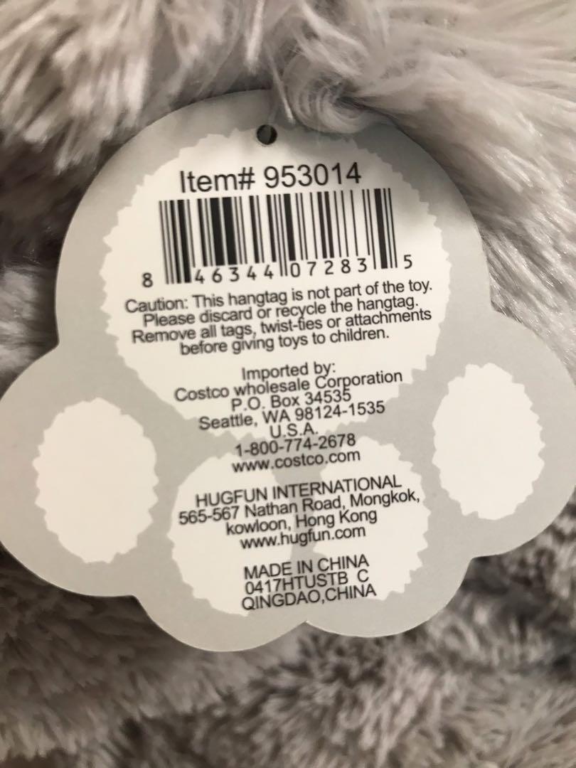 USA Costco 25 Inch Plush Bear Hugfun