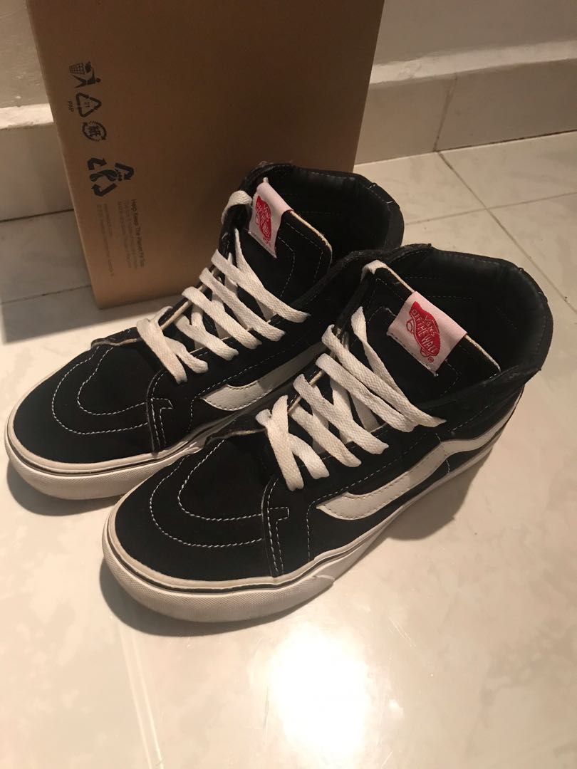 Vans High Tops women, Women's Fashion, Footwear, Sneakers on Carousell