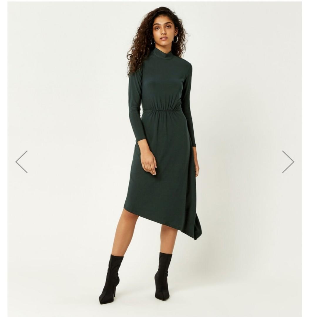 warehouse asymmetric dress