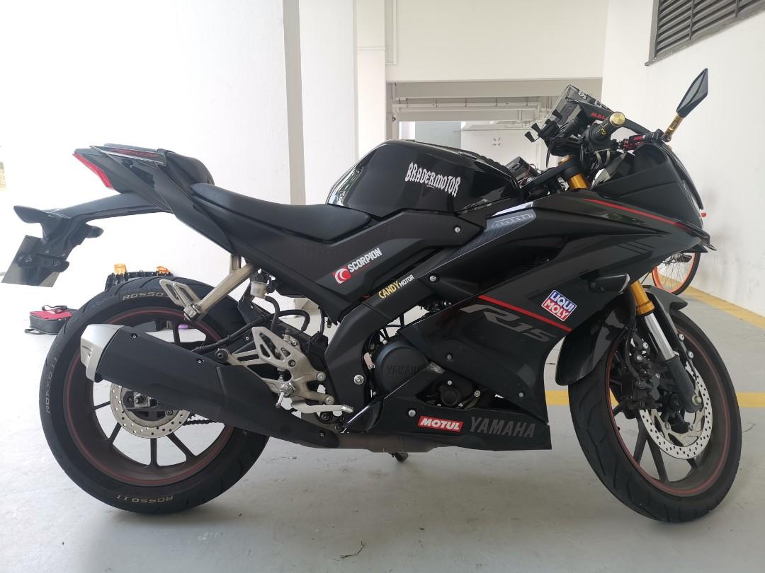 yamaha r15 battery life