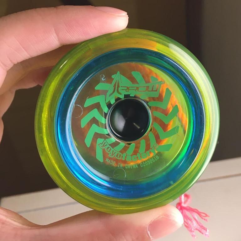 Yoyofactory arrow elite responsive yoyo 瑤瑤, 興趣及遊戲, 玩具 & 遊戲類 Carousell