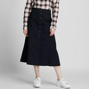Denim Midi Skirt