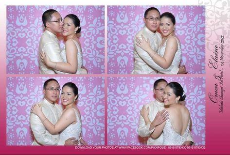 Wedding Photobooth Photo Booth Photobooth Photo Booth Makati QC Taguig Bgc Magnetic Ortigas