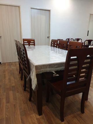8 Chair Dining Table