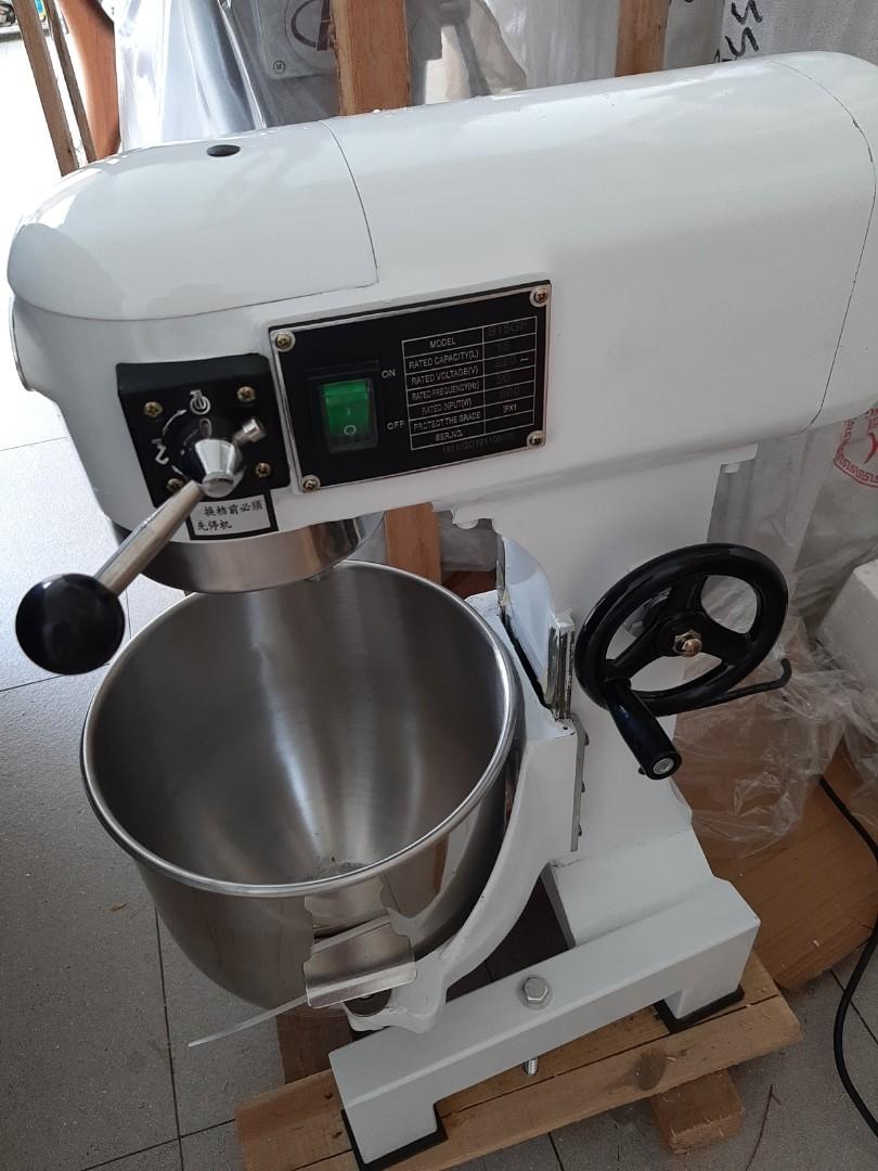 15L commercial mixer industrial mixer heavy duty whisk stand mixer, TV