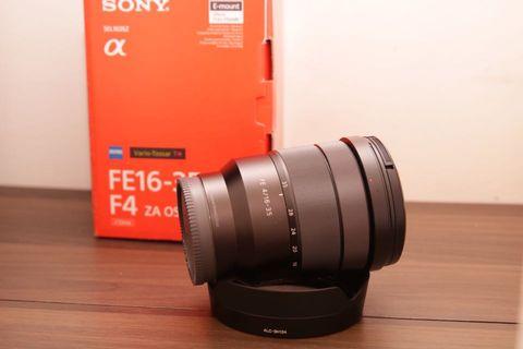Sony FE 16-35mm f4 oss lens