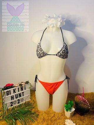 Two piece bikini swimsuit