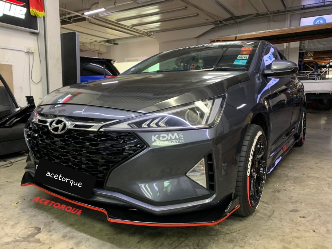 Hyundai avante store 2019 body kit